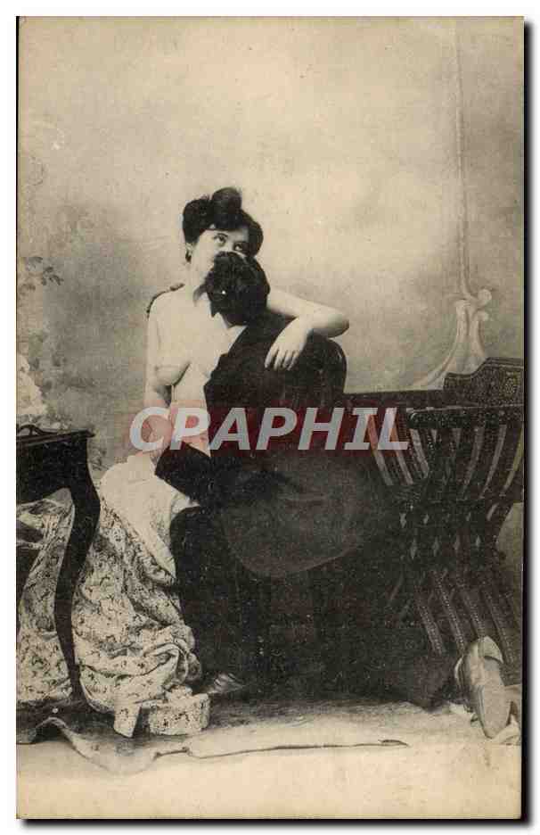 Femme nue assise — pose artistique — éditeur inconnu, n° 6320-5
