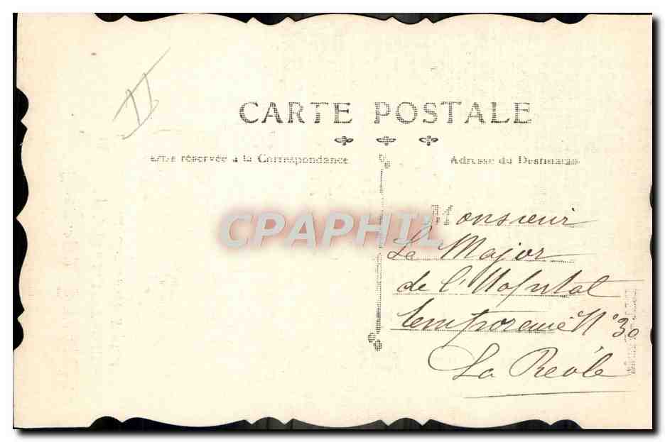 CPA Militaria Drapeau bavarois 10eme bataillon de chasseurs a pied (carte toilee) — Rückseite