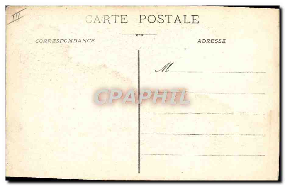 CPA Cope des drapeaux deposes aux Invalides Paris  — Verso