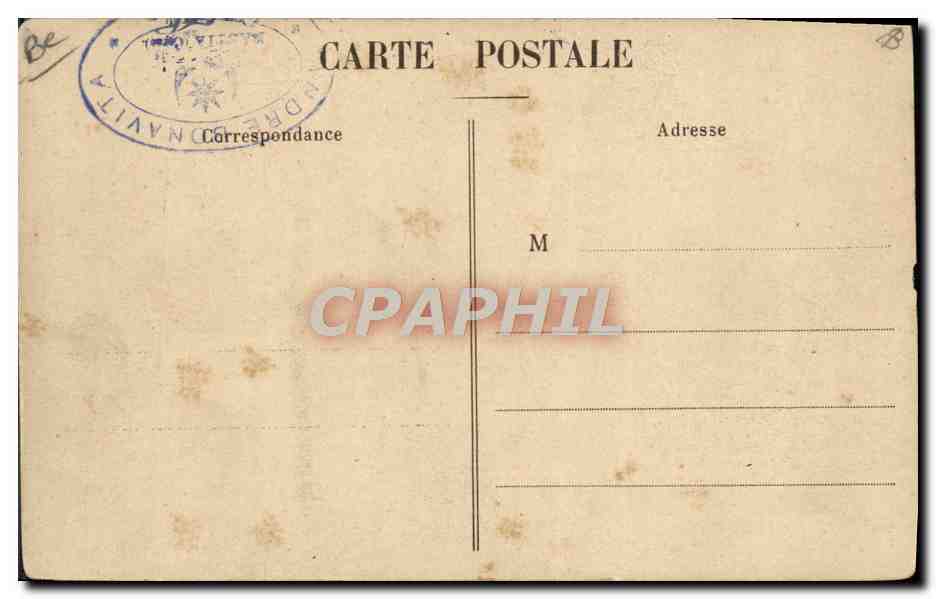 CPA Bateau Sous marin Emeraude — Verso