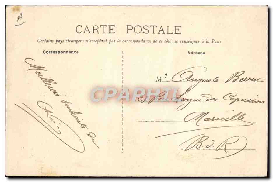 Dunkerque — El submarino « Le Phoque » y grupo de torpederos — Editor : 55 — Reverso