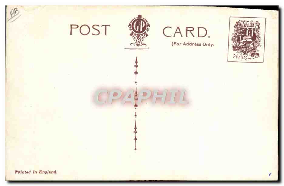 CPA Bateau Sous marin  — Verso