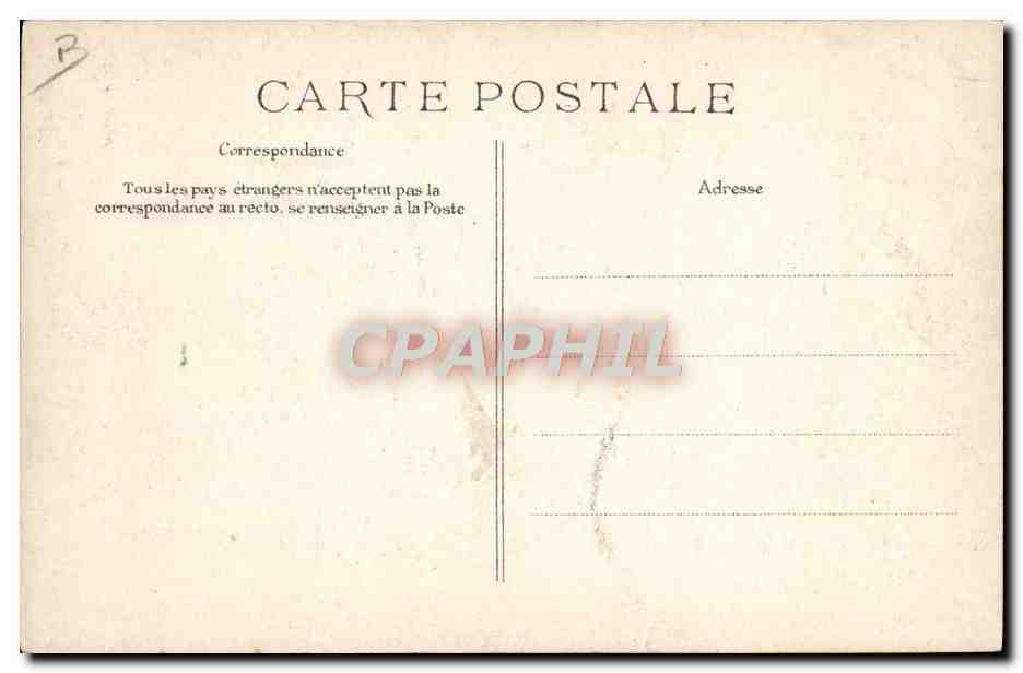 La catastrophe du Pluviose — Les deux chalands supportant le 'Pluviose' dans le chenal — éditeur non visible — Verso