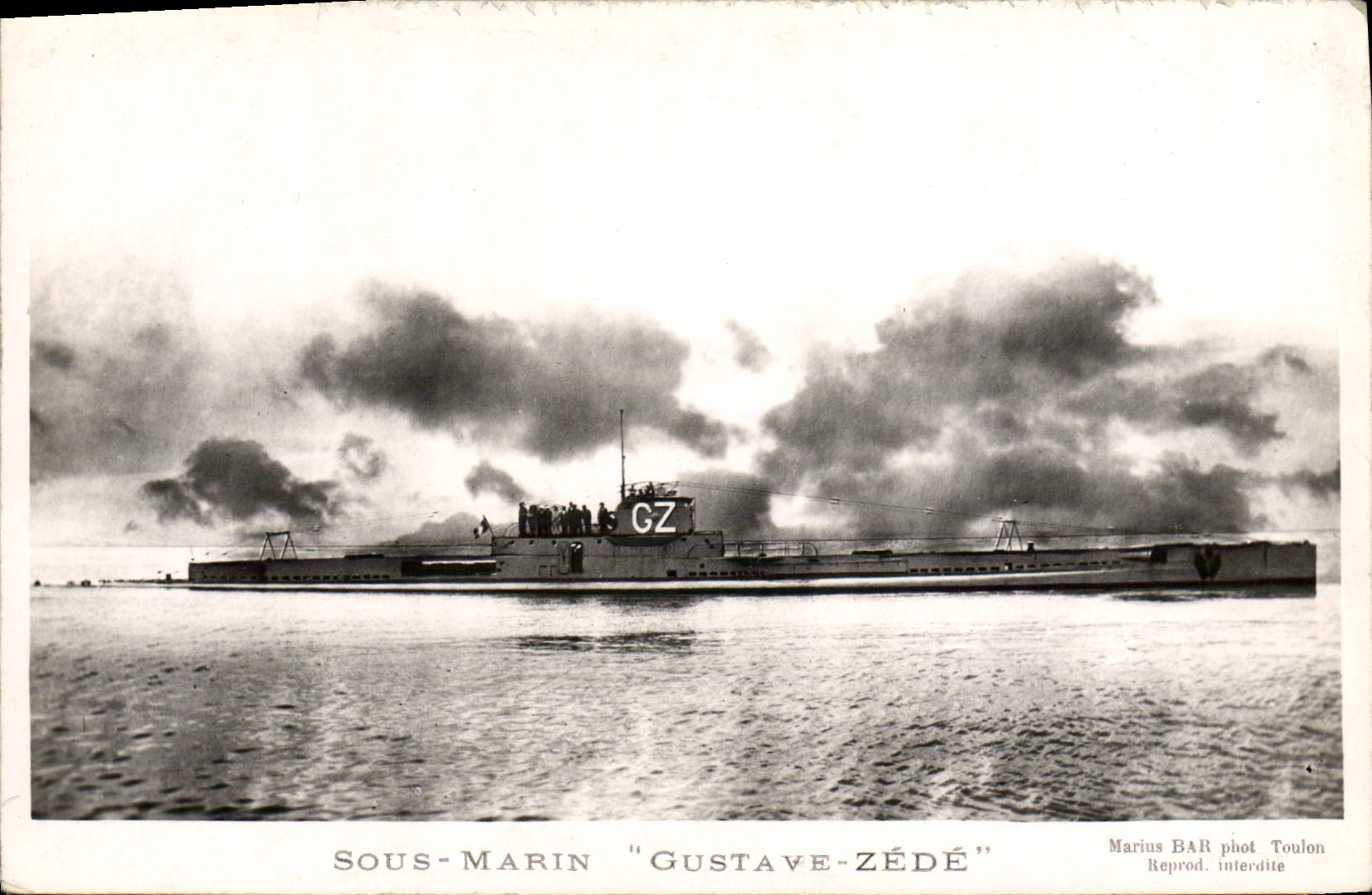 Sous-Marin "Gustave-Zédé" — Toulon — Marius BAR phot