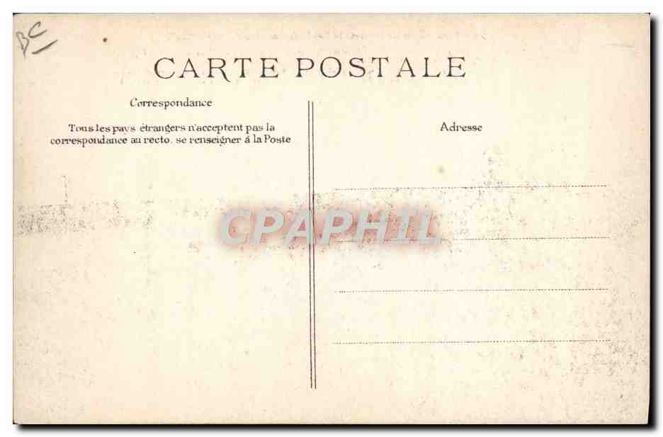 La Catastrophe du Pluviose — Chapelle ardente provisoire installée dans la Sucrerie, gardée militairement — 13 Juin 1910 — E.D. — Verso