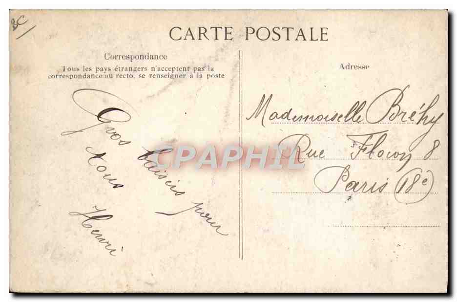 Arrivo del "Pluviose" nel porto di Calais — catastrofe — Editore EID — Verso