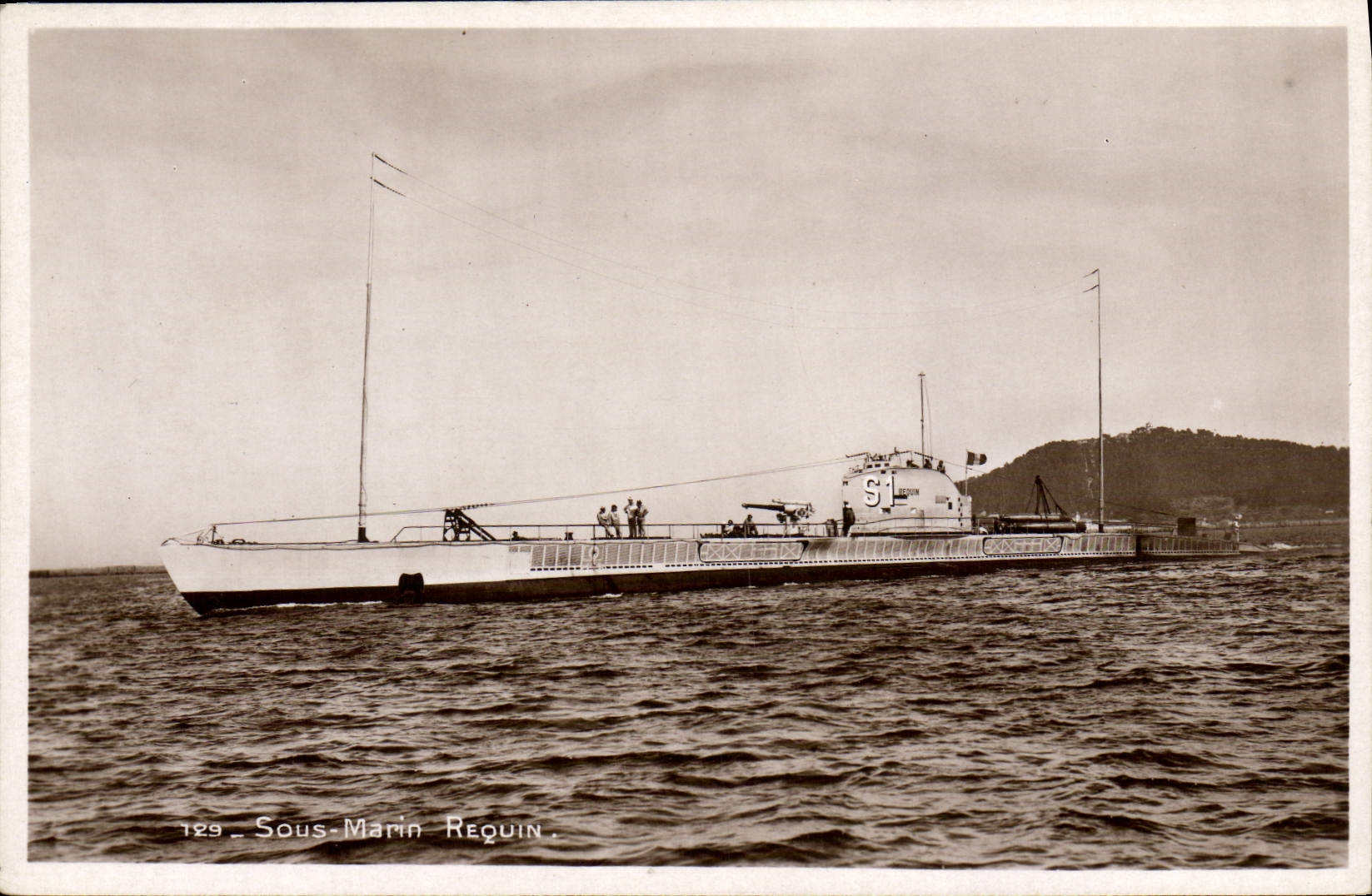 Sous-Marin Requin — Édition Bouve-Sourd, Toulon (Var)