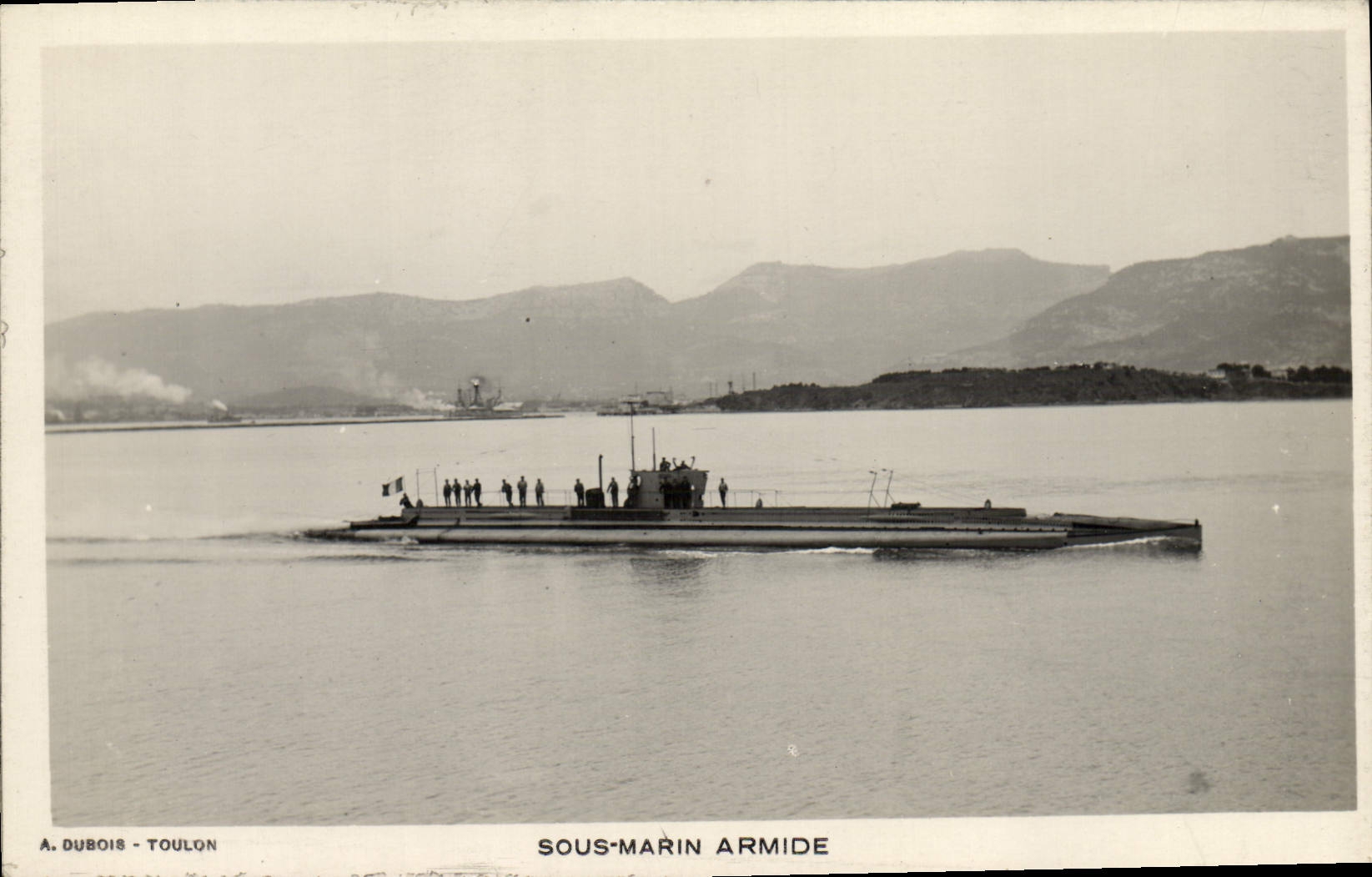 CPA Bateau Sous marin Armide