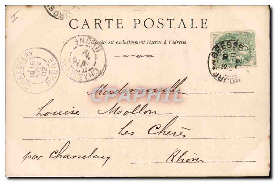 CPA Theatre Bourg — Verso