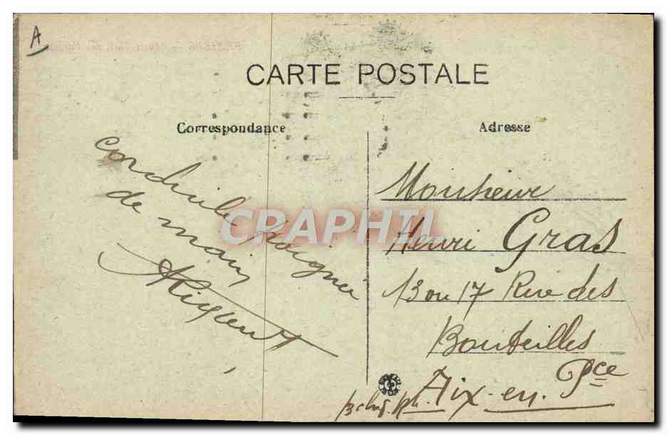 CPA Beziers Music Hall des Varietes Theatre  — Rückseite