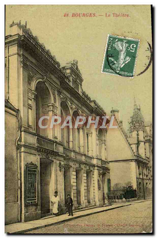 CPA Bourges Le Theatre 
