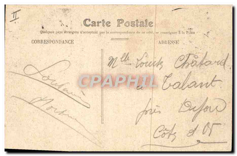 CPA Bourges Le Theatre  — Verso