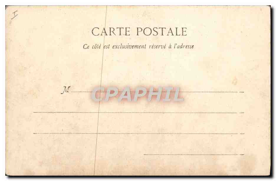 CPA Bourg Le Theatre  — Verso