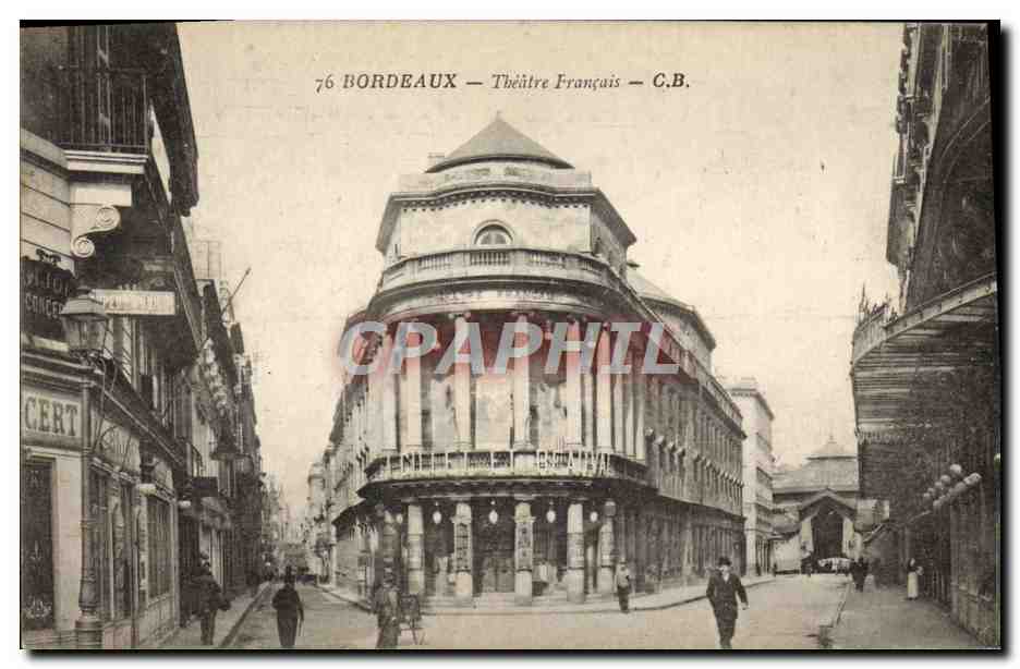CPA Bordeaux Theatre Francais