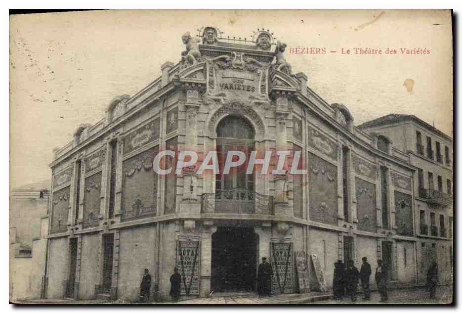 CPA Beziers Le Theatre des varietes