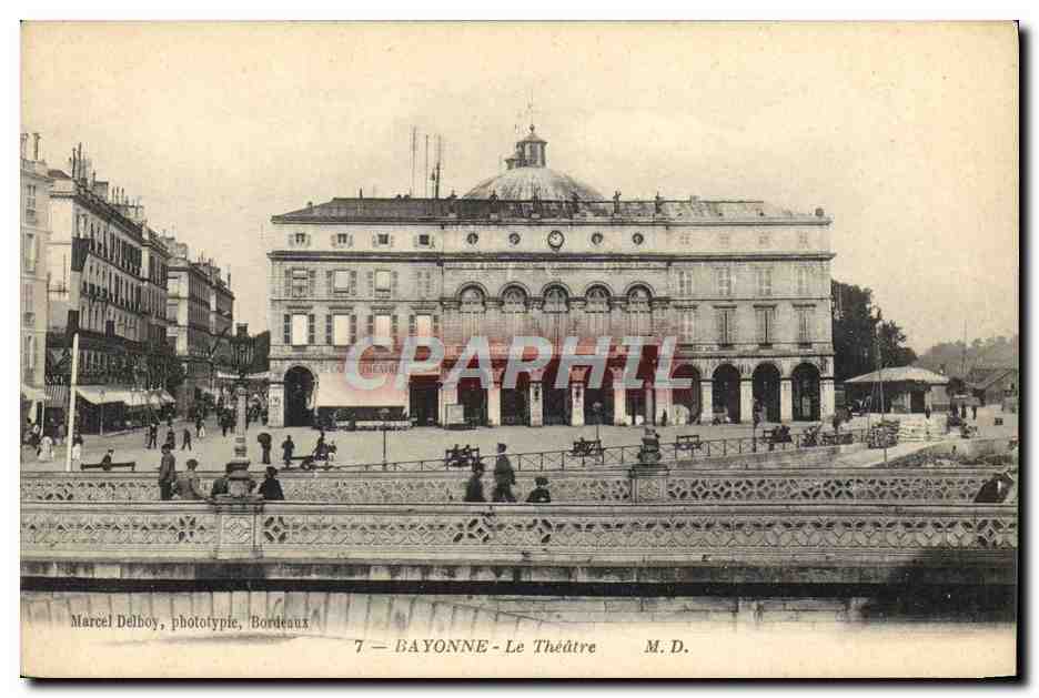 CPA Bayonne le Theatre 