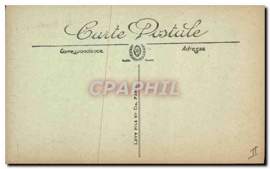 CPA Bar le Duc Le Theatre et la rue Rousseau — Verso
