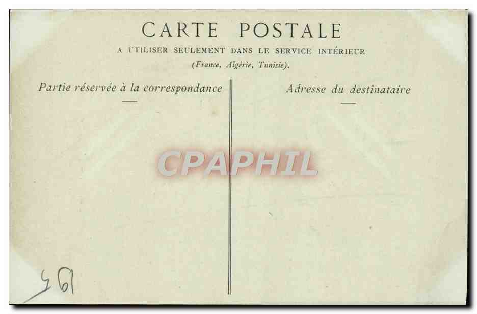 CPA Moret L'Eglise Notre Dame — Rückseite