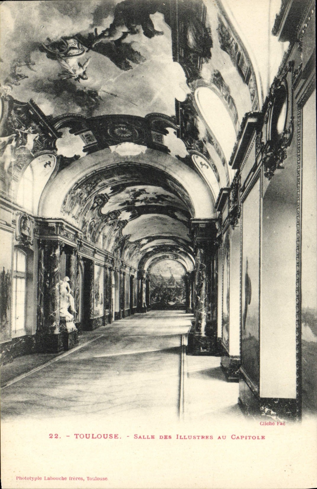 CPA Toulouse Salle Des Illustres Au Capitole