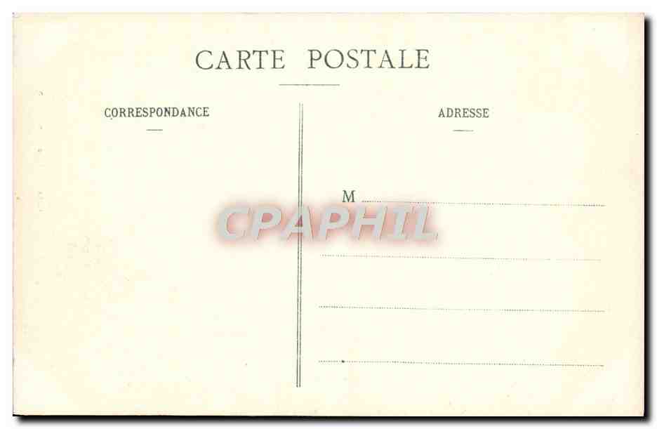 CPA Arras Hotel De Ville Le Balcon — Rückseite