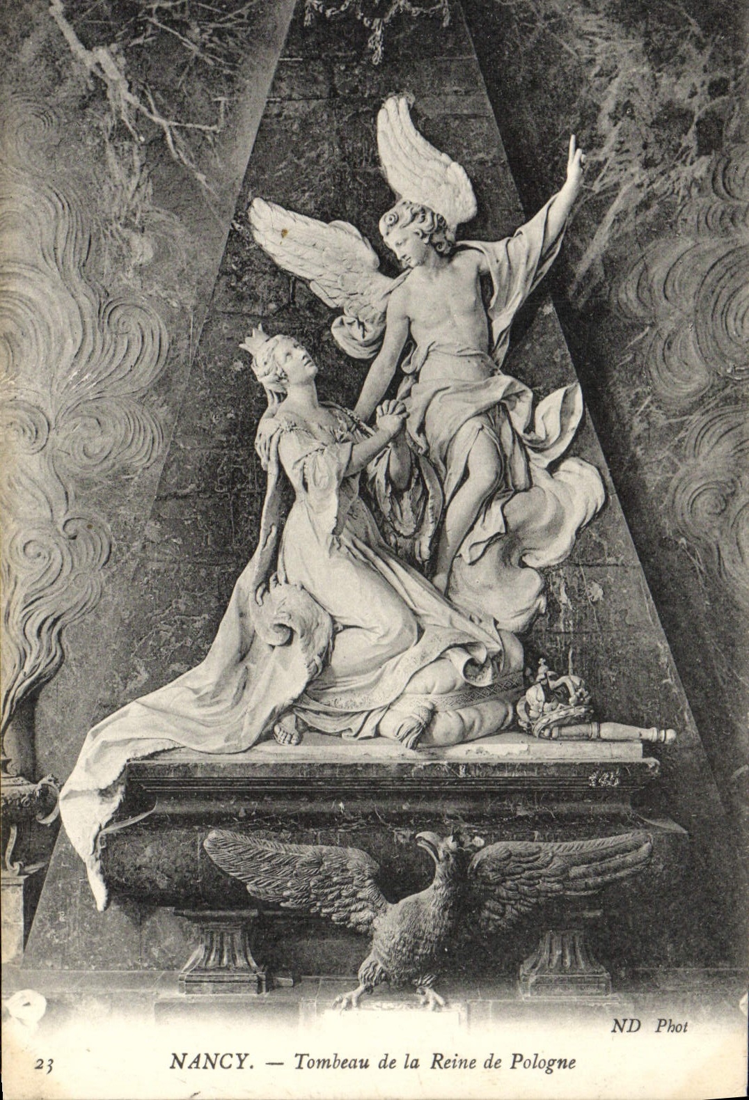 CPA Nancy Tombeau De La Reine De Pologne