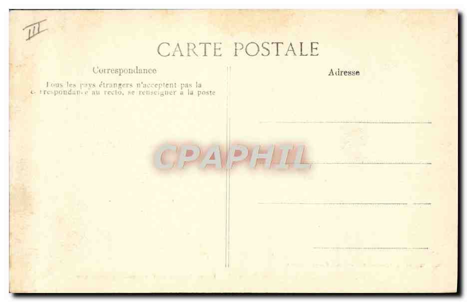 CPA Douane Douanes Gerardmer Au Hohneck Borne frontiere et le tramway electrique  — Verso