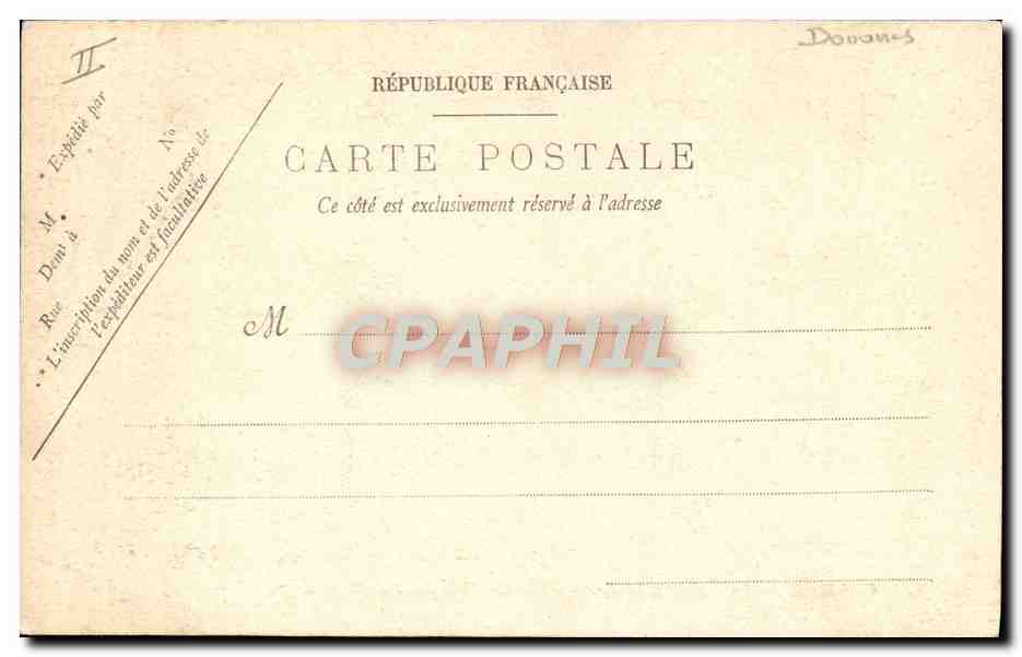 CANNES — La Pointe de la Croisette — La Tour des Douaniers — LL. n°614 — Rückseite