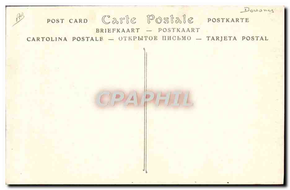 CPA Douane Douanes Menton Douaniers Francais et italien — Rückseite