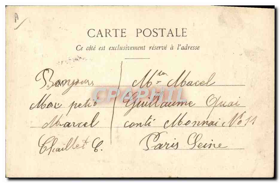CPA Industrie Usine Etablissements de MM Schneider & Co Montage de marine — Rückseite
