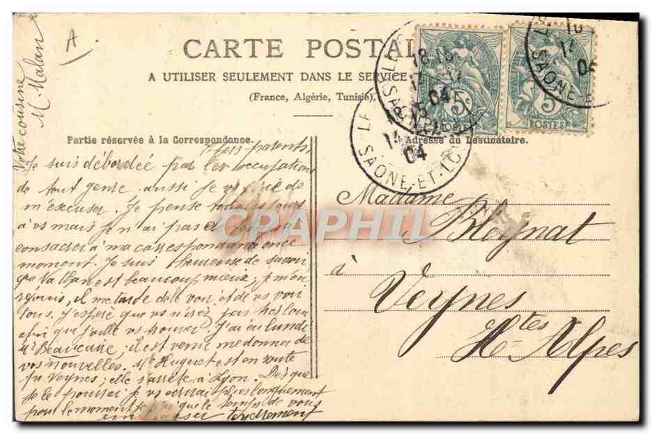 CPA Industrie Usines Schneider Halle de forgeage au marteau pilon  — Rückseite