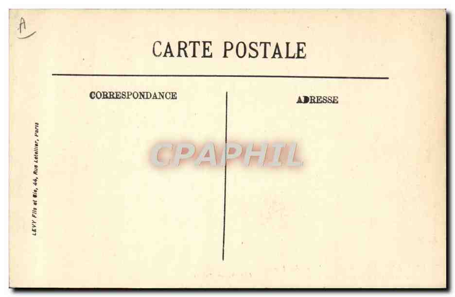 CPA Industrie Usine Rive de Gier Usine des Etaings Le marteau pilon  — Rückseite