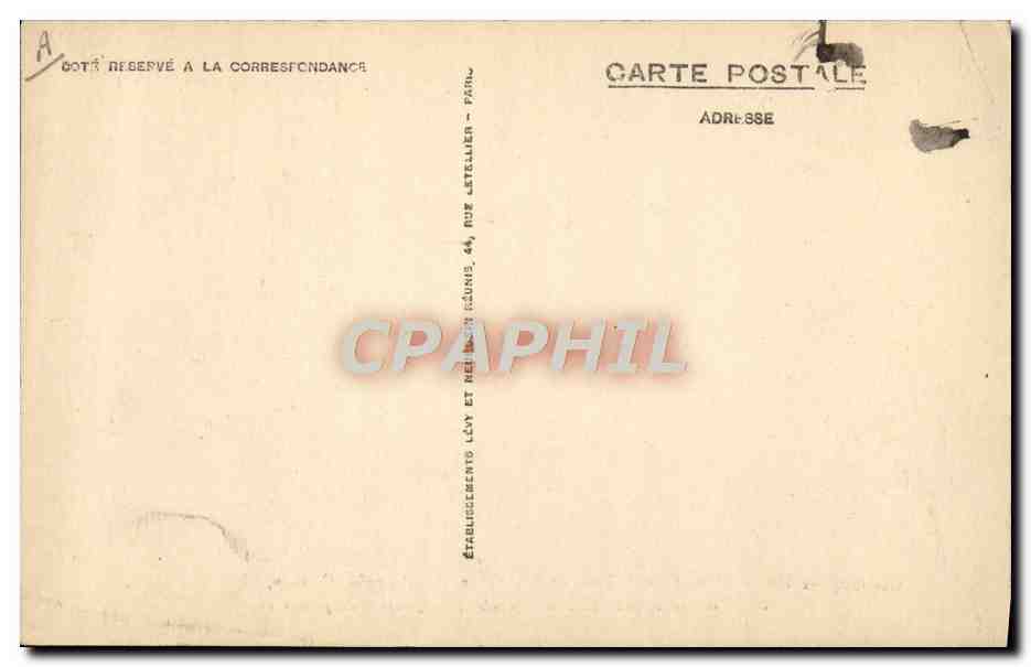 CPA Industrie Usine Compagnie universelle d'Acetylene et d'electro metallurgie Usine des Clavaux Quais d'expedition — Rückseite