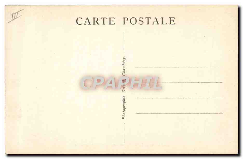 CPA Industrie Usine Saint Beron Les usines de Chailles  — Rückseite