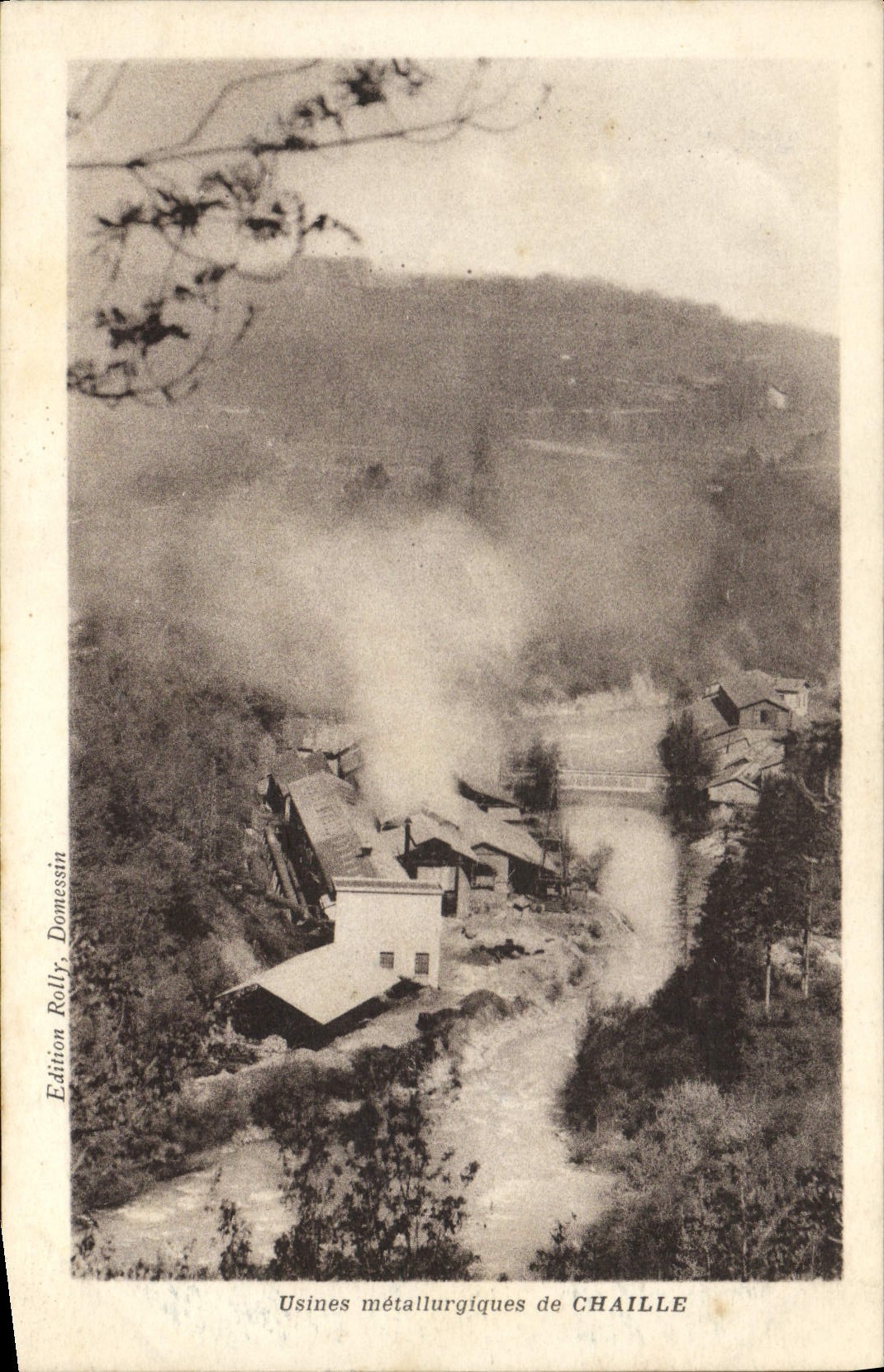 CPA Industrie Usines metallurgiques de Chaille