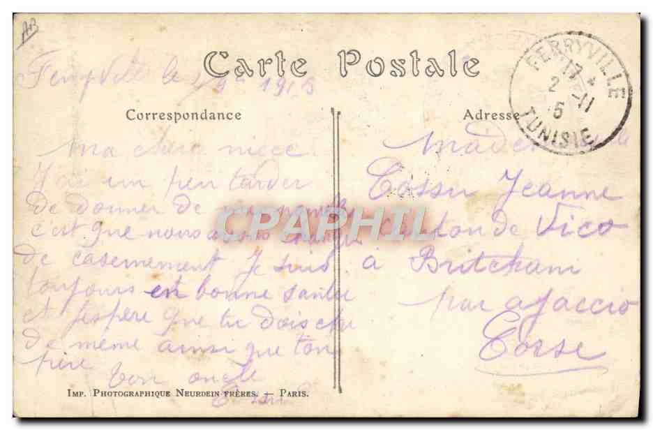 Jüdische Mädchen — ND. Foto — 191 T — Rückseite
