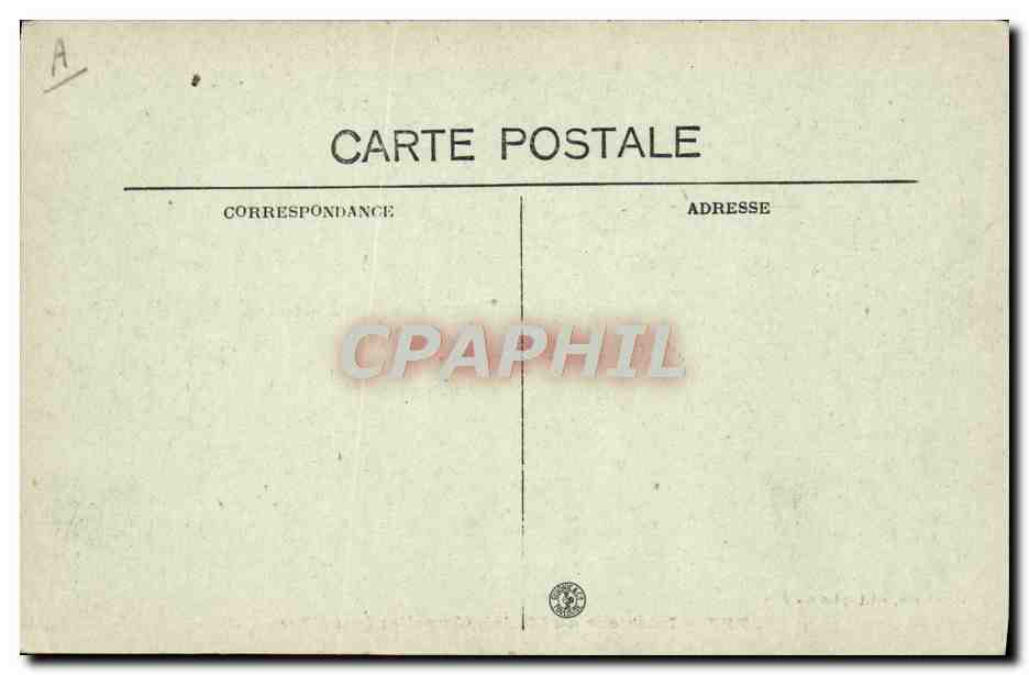 CPA Judaica Juif Marox Fez interieur au Mellah Quartier israelite  — Rückseite
