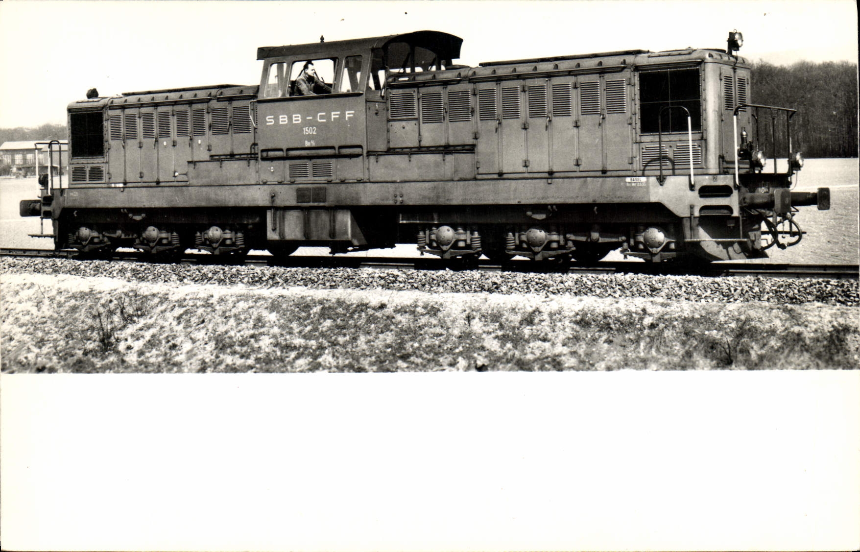 CPM Train Locomotive diesel Bm 6/6 1501 et ss