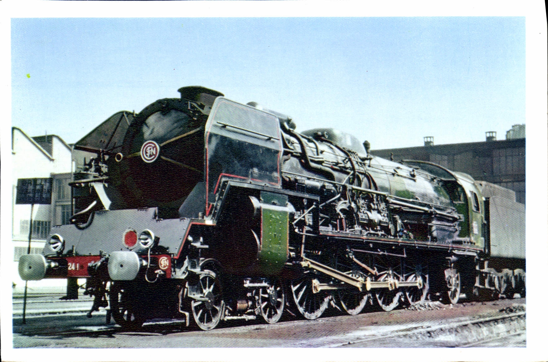 CPM Train Locomotive a vapeur type 241 P