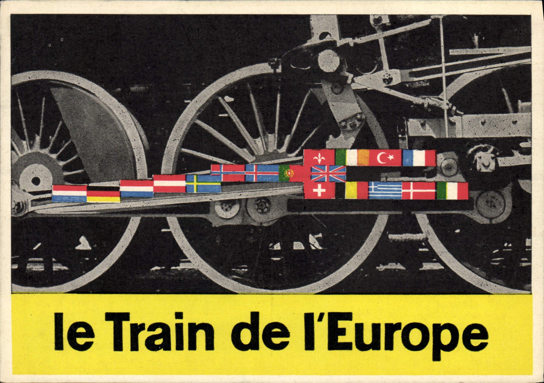 CPM Le Train de l'Europe