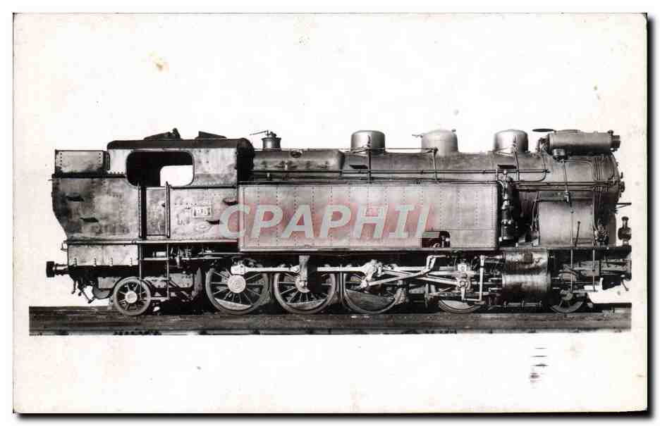 CPA Train Locomotive Machien tender 5480 a surchauffeur Schmidt