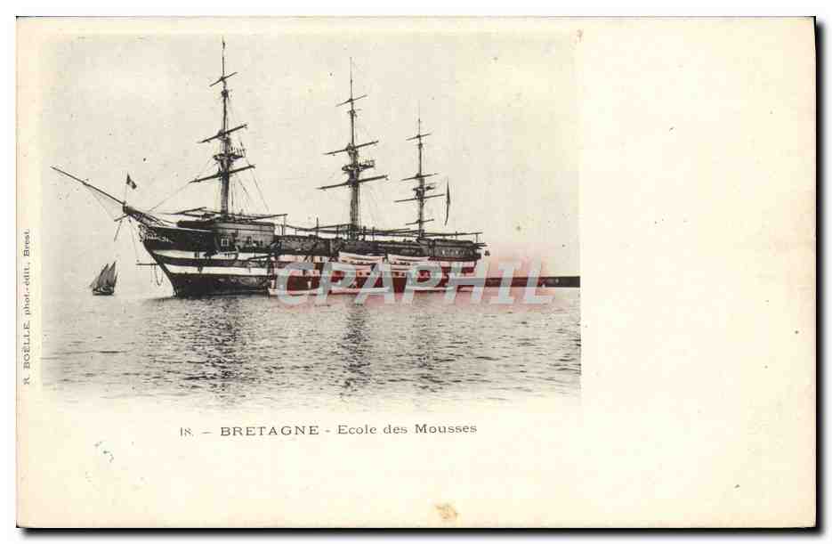 Brest — École des Mousses — R. BOËLLE phot.-dit., Brest