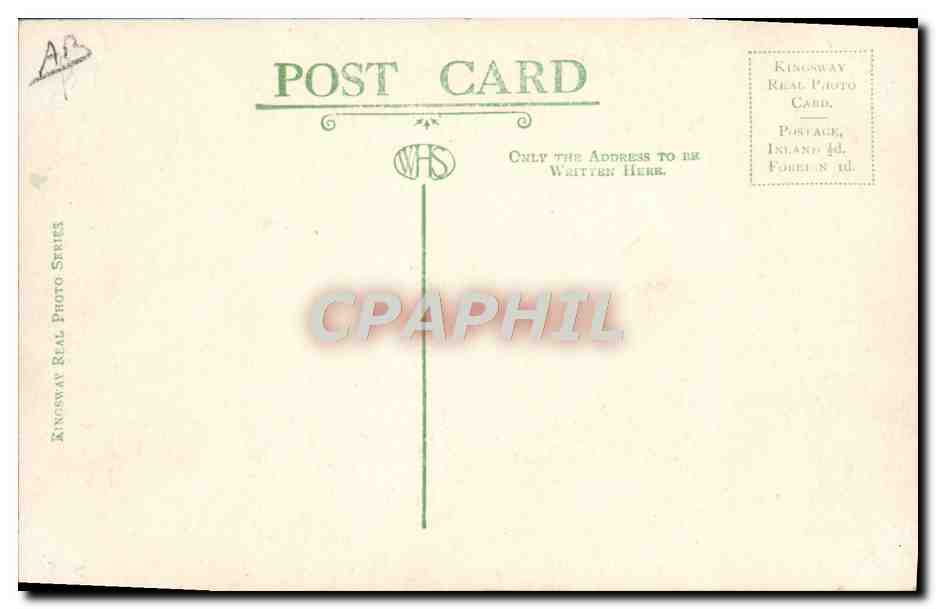 H.M.S. VICTORY — Flottile de Trafalgar — Kingsway Real Photo Card n° S 9868 — Verso