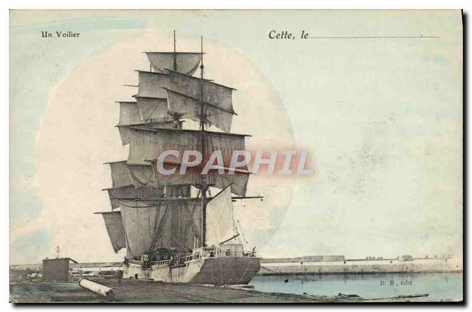 Un Voilier — Celle, le — D. B., éd.