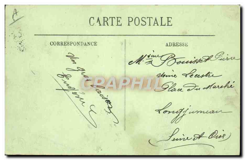 Cherbourg — Quattro alberi con tutte le vele spiegate — Editore non visibile — Verso