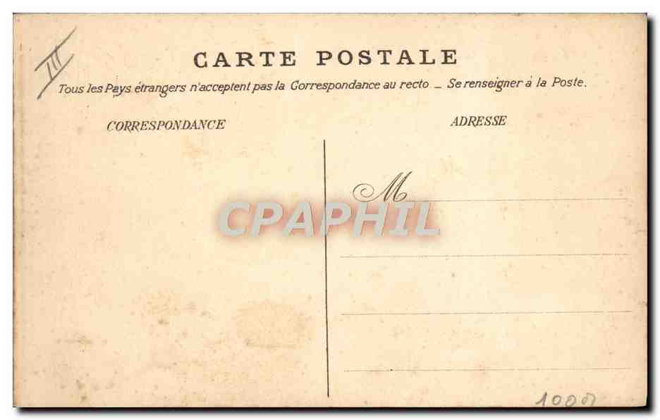 CPA Bateau Le Redoutable  — Verso