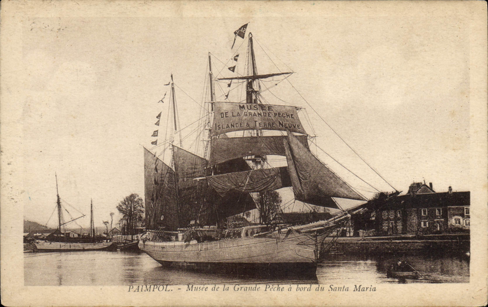 Paimpol - Musée de la Grande Pêche à bord du Santa Maria