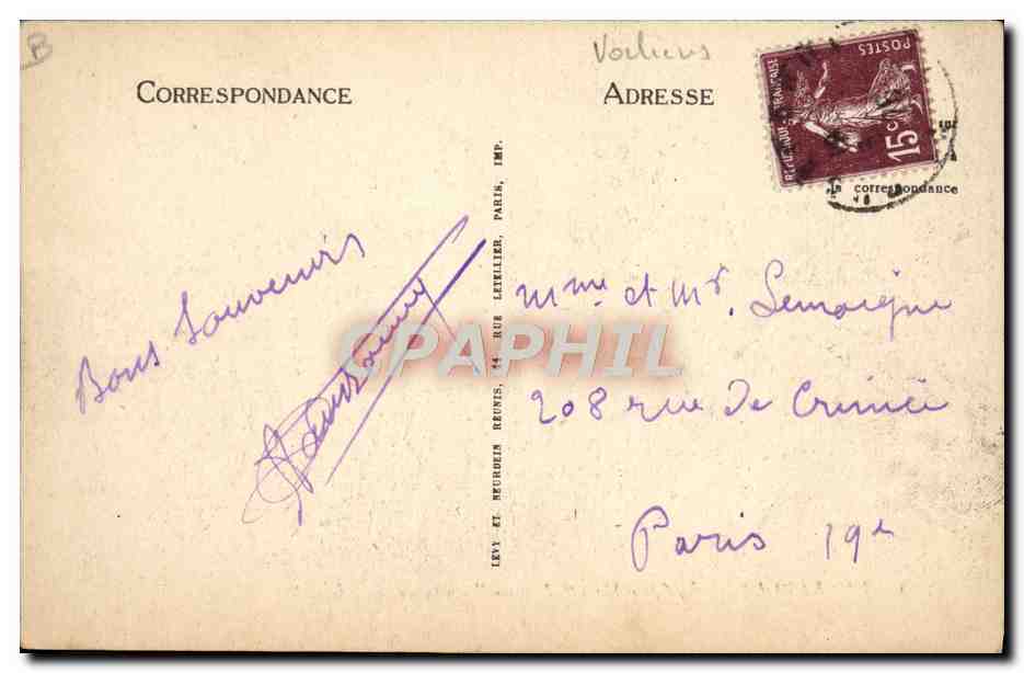 Dunkerque — Le Cinq Mats "France" au large — I.L. — Reverso