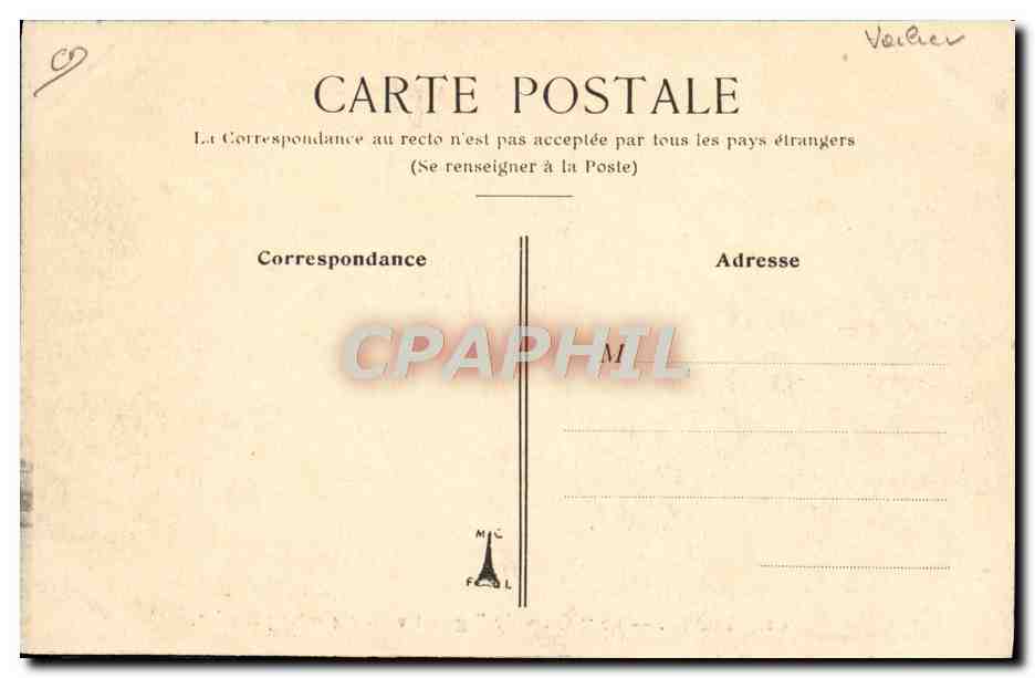Dieppe — Il "Quevilly" grande veliero a 4 alberi petroliero — F. & C. L. n° 92 — Verso