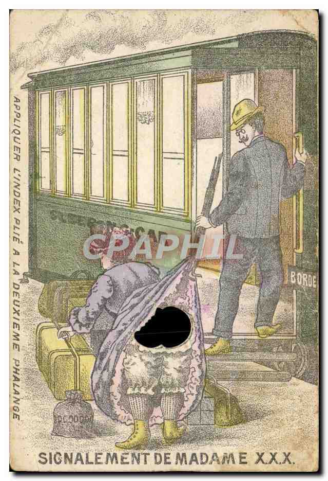 Signalement de Madame XXX — Éditeur Bordet, n° de série non visible