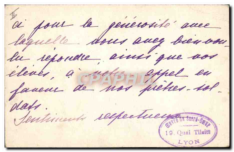 CPA Militaria Drapeau Campagne des Flandres 1917 — Rückseite
